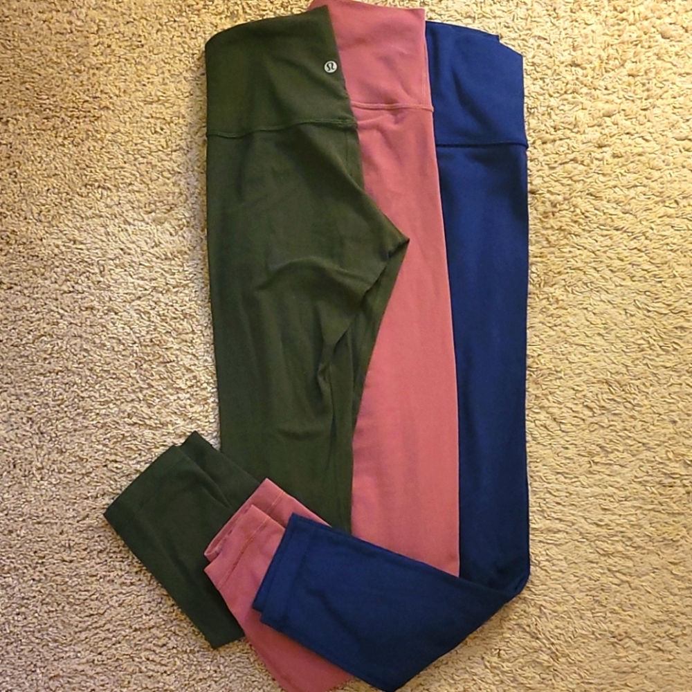 {Lulu} 🍋 3 Legging Bundle